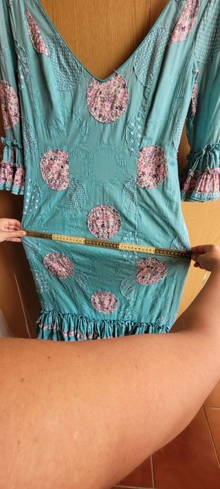 Traje Flamenca Volantes Talla 42