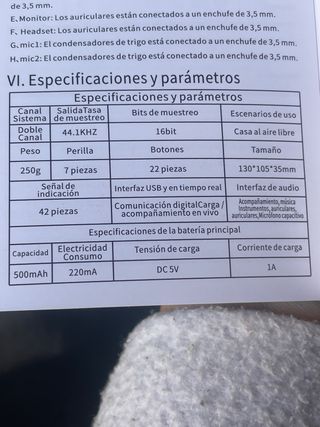 Consola de Sonido y Micrófono Condensador