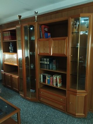 Mueble de salón modular madera