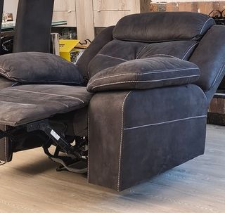 Butaca individual eléctrica gris