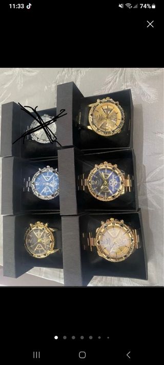 Lote de 6 Relojes de Moda