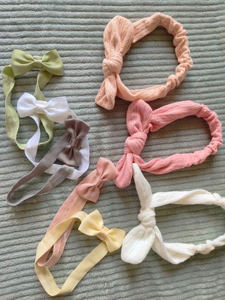 Diademas para bebé - Lote de 7