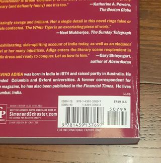 The White Tiger: A Novel