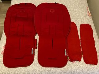 Carro Gemelar Bugaboo Donkey Duo Rojo