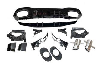 Difusor Trasero Mercedes W177 Look AMG A35