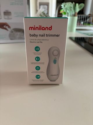 Lima de uñas eléctrica Miniland para bebé nuevo