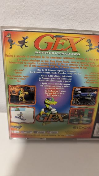 Gex Deep Cover Gecko PSX PAL España 🇪🇸