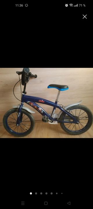 Bicicleta infantil Los Vengadores