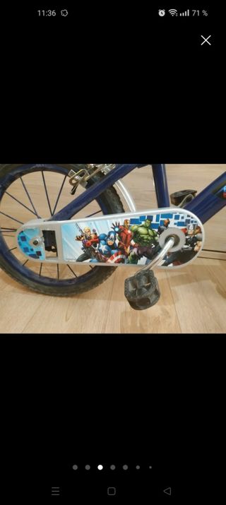 Bicicleta infantil Los Vengadores