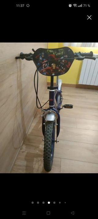 Bicicleta infantil Los Vengadores