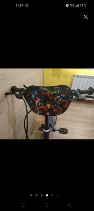 Bicicleta infantil Los Vengadores