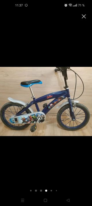 Bicicleta infantil Los Vengadores