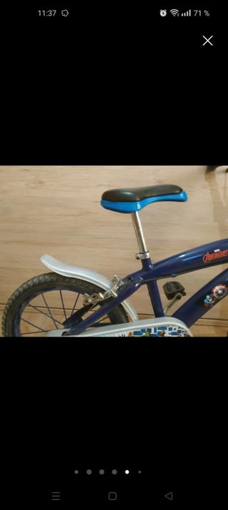 Bicicleta infantil Los Vengadores