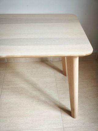 Mesa de centro LISABO fresno 118x50 cm