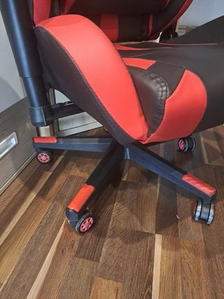 Silla Gaming PLAY R HDHD Negra y Roja
