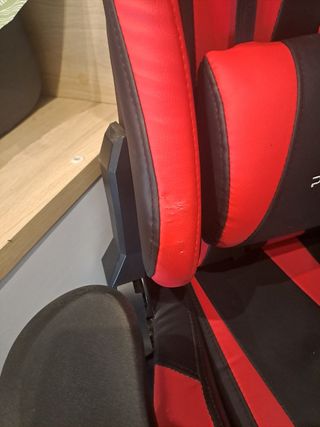 Silla Gaming PLAY R HDHD Negra y Roja