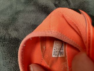 Botas fútbol niño Adidas Nemesis 36 1/2 Naranja