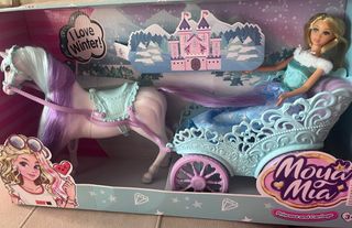 Barbie Princesa y Carruaje Invierno