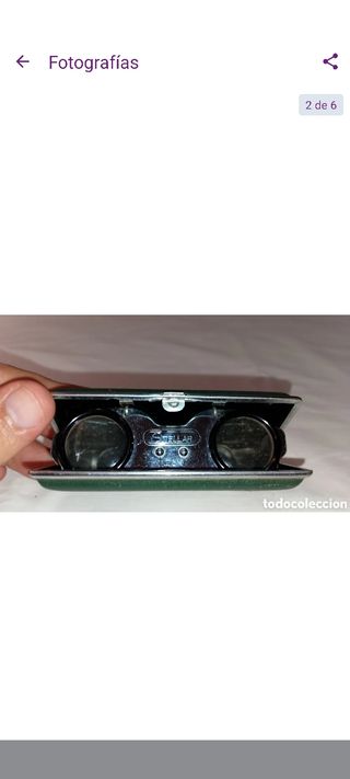 Binoculares STELLAR plegables antiguos