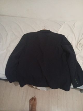 Chaqueta Cortefiel Negra Terciopelo