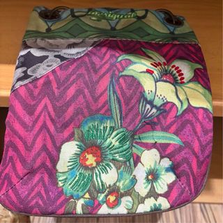 Bolso Desigual Marrón Multicolor