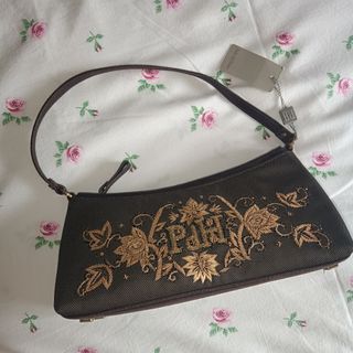 Bolso Pedro del Hierro Marrón y Dorado.