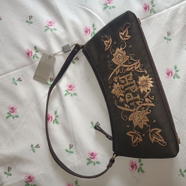 Bolso Pedro del Hierro Marrón y Dorado.