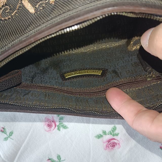 Bolso Pedro del Hierro Marrón y Dorado.