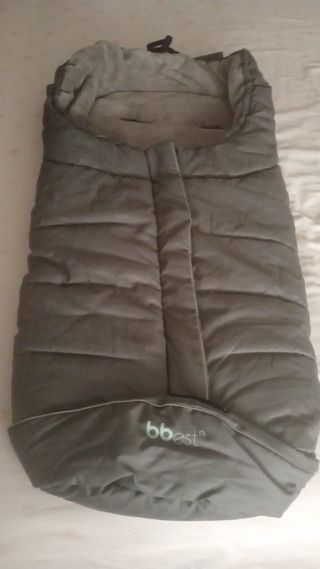 Saco para silla de paseo gris