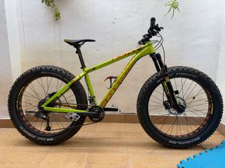 Bicicleta Mondraker Panzer R Fat Bike como nueva .