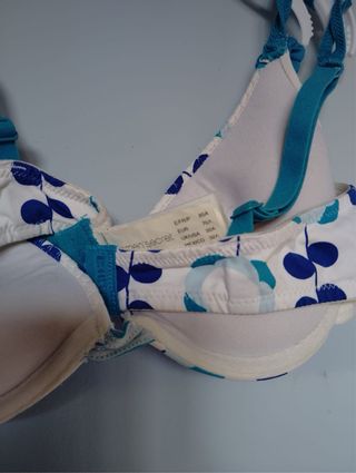Sujetador relleno estampado floral