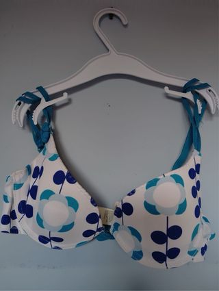 Sujetador relleno estampado floral