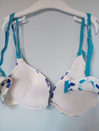 Sujetador relleno estampado floral