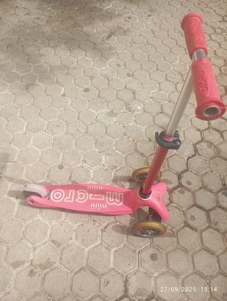 Patinete Micro Mini 3 Ruedas Rosa