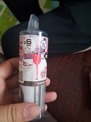 Broca RUBI Cilíndrica 6mm