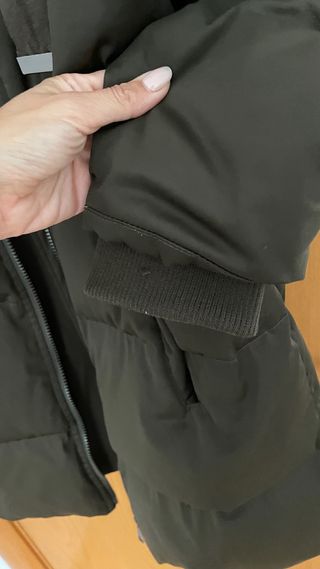 Abrigo plumífero Sfera verde oliva talla S ancho