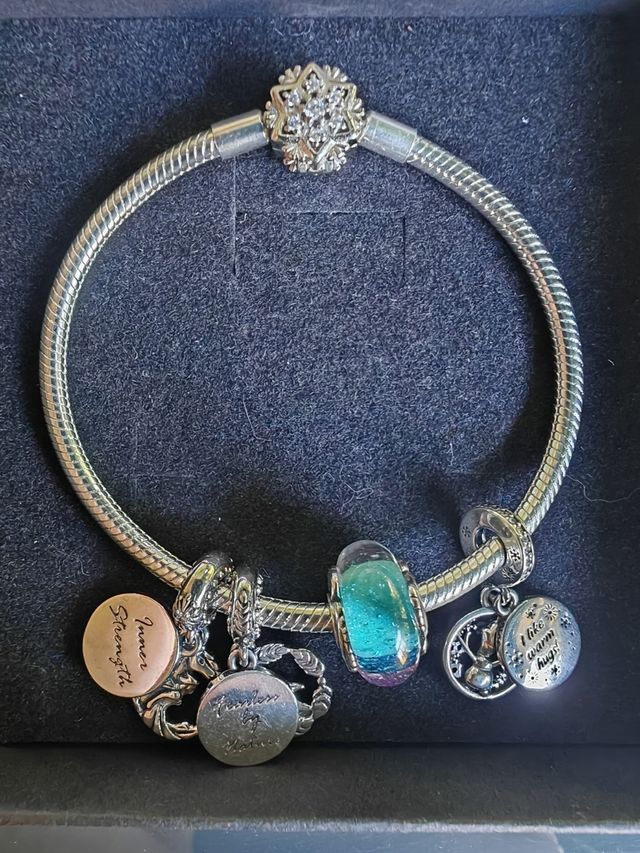 Pulsera Frozen Plata 925