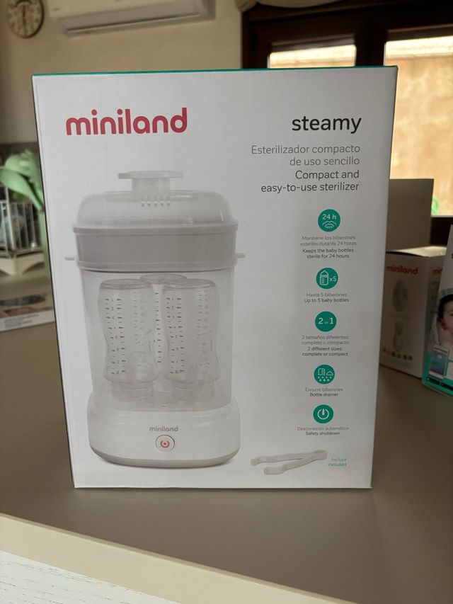 Esterilizador Miniland Steamy casi nuevo