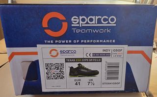 Zapatos seguridad Sparco INDY S1PS SR FO LG
