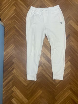 Pantalones de chándal blancos Polo Ralph Lauren