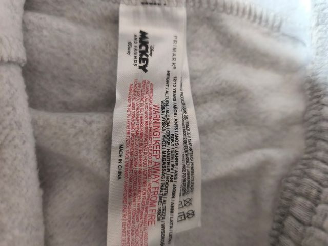 Chándal Mickey Mouse Gris