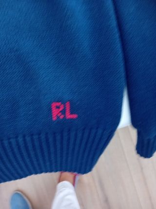Jersey Polo Ralph Lauren Oso Azul Talla M