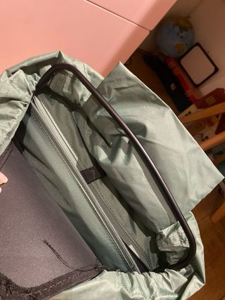 Mochila Quechua 30L Gris/Verde