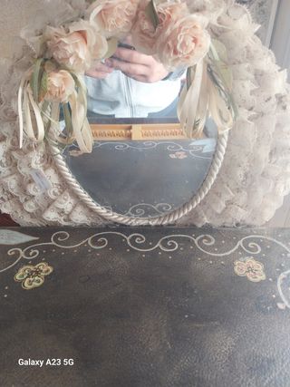 Portagioie vintage decorato