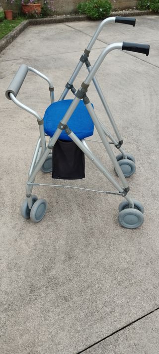 Silla de ruedas eléctrica + andador