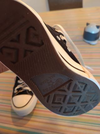 Converse Bambas Negras Talla X