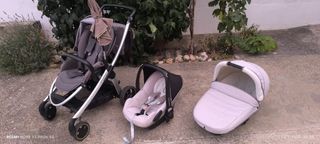 Trio Bebé Confort Elea - Cochecito + Silla Coche +