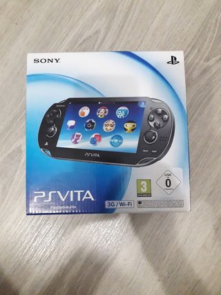 PS Vita (PlayStation Vita) Negra 3G/Wi-Fi
