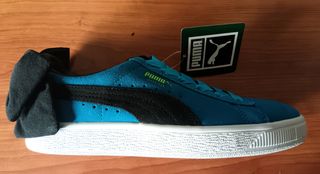 Zapatillas Puma Suede Azul y Negro