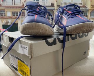 Zapatillas Adidas Talla 33 Azul/Rosa